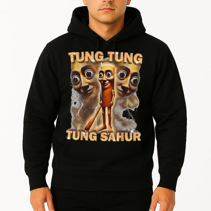 Tung Tung Tung Sahur Is Calling Funny Italian Brainrot Hoodie
