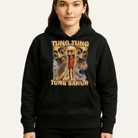 Tung Tung Tung Sahur Is Calling Funny Italian Brainrot Hoodie