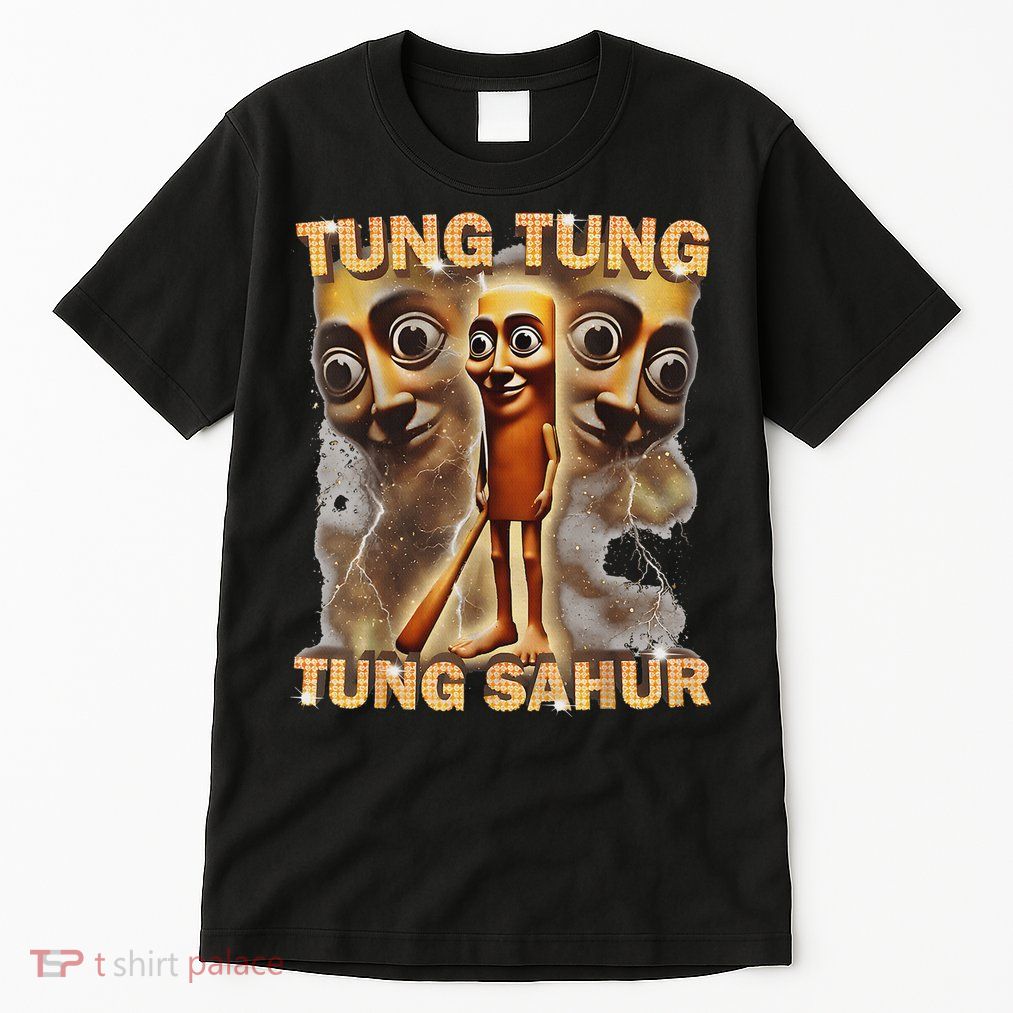Tung Tung Tung Sahur Is Calling Funny Italian Brainrot Tall T-Shirt