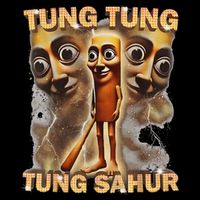 Tung Tung Tung Sahur Is Calling Funny Italian Brainrot Drawstring Bag