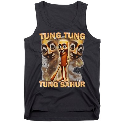 Tung Tung Tung Sahur Is Calling Funny Italian Brainrot Tank Top