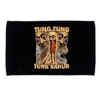Tung Tung Tung Sahur Is Calling Funny Italian Brainrot Microfiber Hand Towel