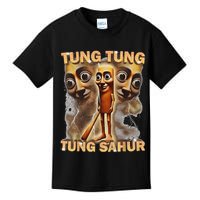 Tung Tung Tung Sahur Is Calling Funny Italian Brainrot Kids T-Shirt