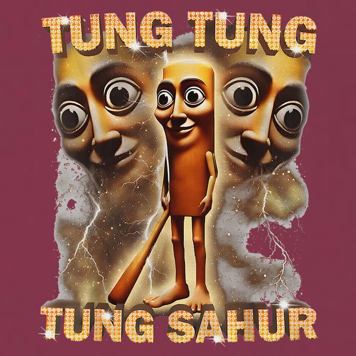 Tung Tung Tung Sahur Is Calling Funny Italian Brainrot 16oz Travel Tumbler