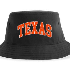 Texas Tx Throwback Design Print Classic Sustainable Bucket Hat