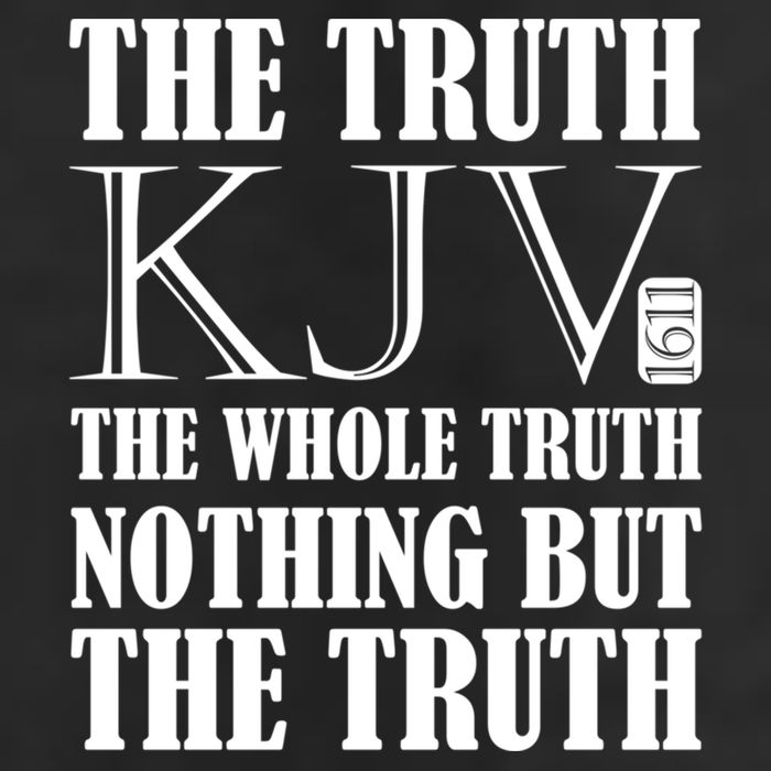 The Truth The Whole Truth Nothing But The Truth Kjv 1611 Gift Golf Towel