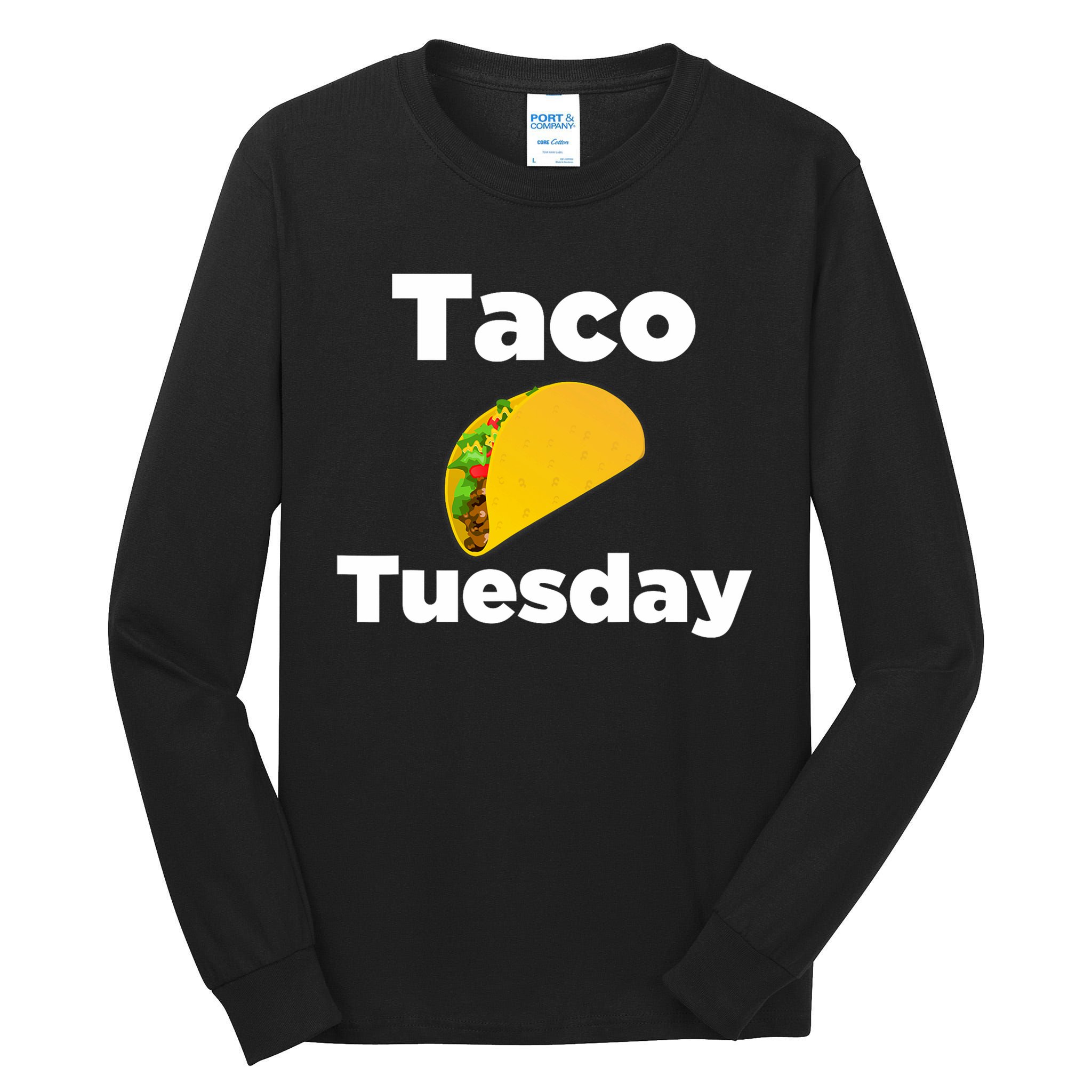 Taco Tuesday Taco Tuesday Tall Long Sleeve T-Shirt