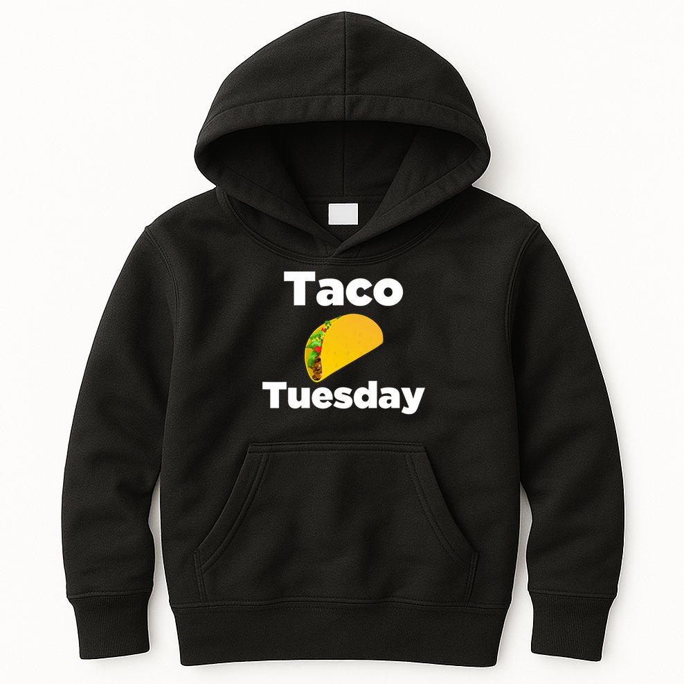 Taco Tuesday Taco Tuesday Kids Hoodie