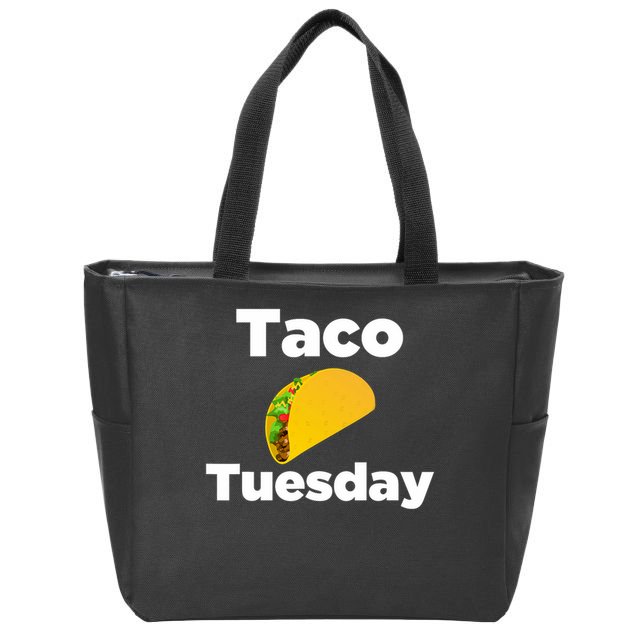 Taco Tuesday Taco Tuesday Zip Tote Bag