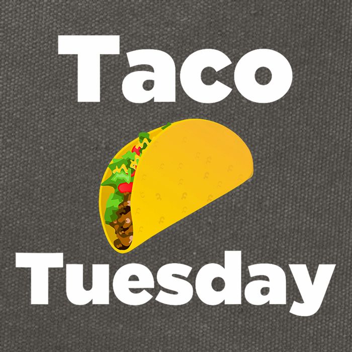 Taco Tuesday Taco Tuesday Cotton Canvas Backpack