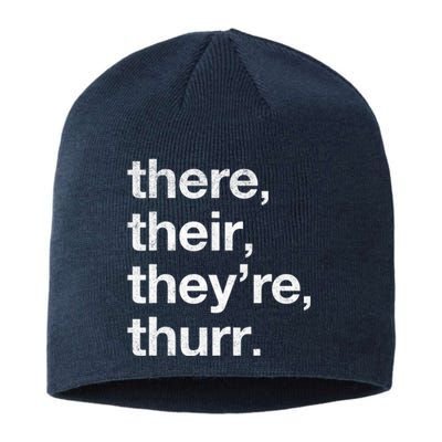 There Their They’Re Thurr. Sustainable Beanie