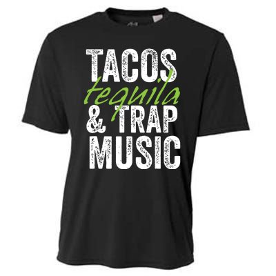 Tacos Tequila Trap Music Funny Hiphop Lover Gift Women Cooling Performance Crew T-Shirt