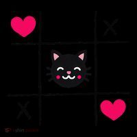 Tic Toe Tac Cat Cute Feline Kitten Tabby Love Valentines Day Impact Tech Backpack