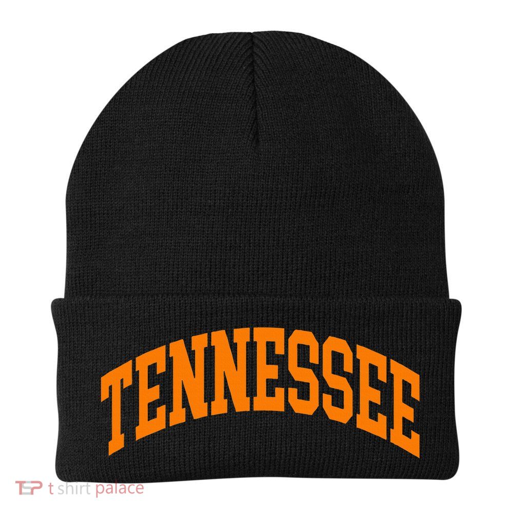 Tennessee Tn Throwback Knit Cap Winter Beanie