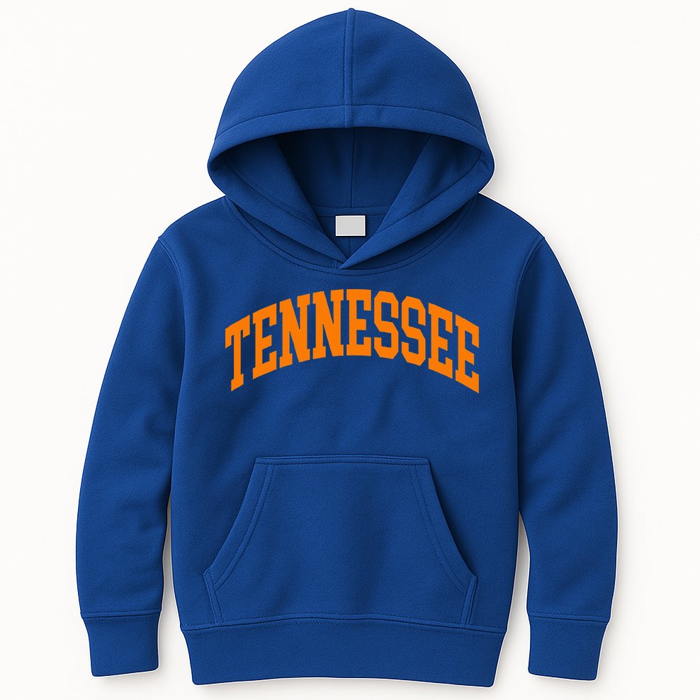Tennessee Tn Throwback Kids Hoodie
