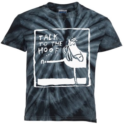 Talk To The Hoof Horseback Riding Kids Tie-Dye T-Shirt