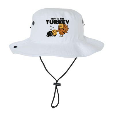 That's The Turkey Funny Thanksgiving Cat Bucket Hat