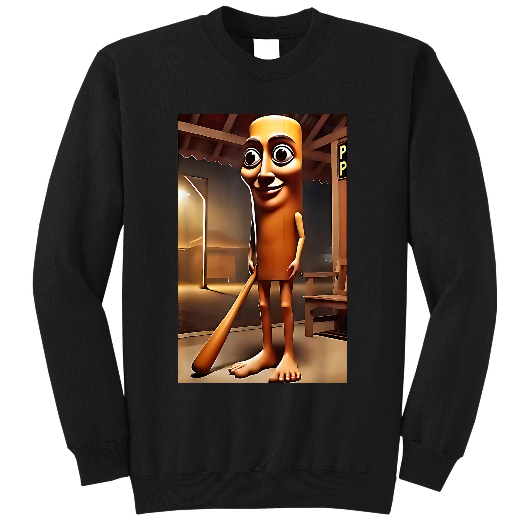 Tung Tung Tung Sahur - Italian Brainrot Meme  Sweatshirt