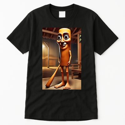 Tung Tung Tung Sahur - Italian Brainrot Meme  Tall T-Shirt