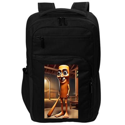 Tung Tung Tung Sahur - Italian Brainrot Meme  Impact Tech Backpack