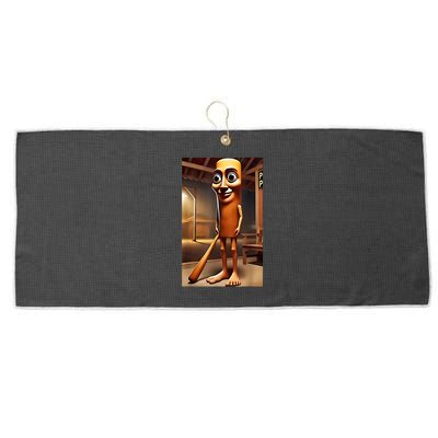 Tung Tung Tung Sahur - Italian Brainrot Meme  Large Microfiber Waffle Golf Towel
