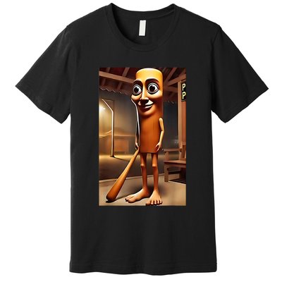 Tung Tung Tung Sahur - Italian Brainrot Meme  Premium T-Shirt