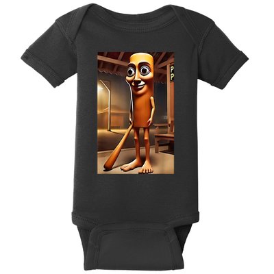 Tung Tung Tung Sahur - Italian Brainrot Meme  Baby Bodysuit