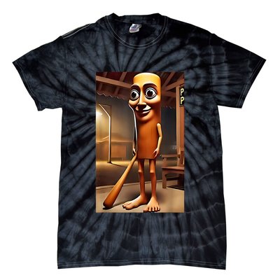 Tung Tung Tung Sahur - Italian Brainrot Meme  Tie-Dye T-Shirt