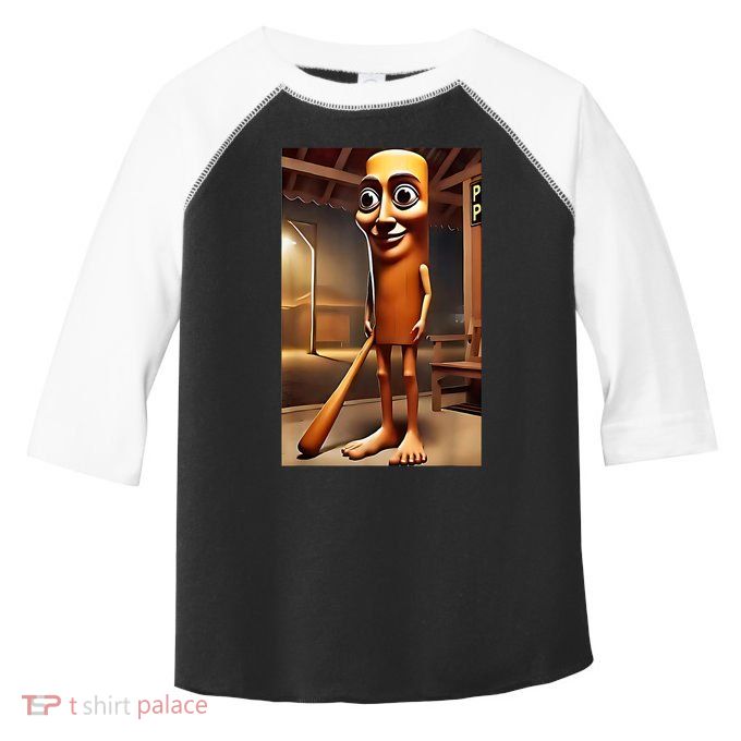 Tung Tung Tung Sahur - Italian Brainrot Meme  Toddler Fine Jersey T-Shirt