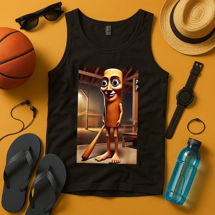 Tung Tung Tung Sahur - Italian Brainrot Meme  Tank Top