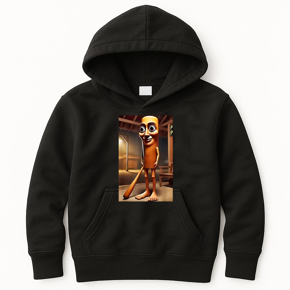 Tung Tung Tung Sahur - Italian Brainrot Meme  Kids Hoodie