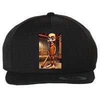 Tung Tung Tung Sahur - Italian Brainrot Meme  Wool Snapback Cap
