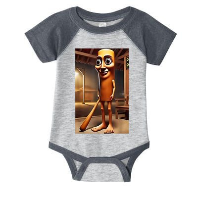 Tung Tung Tung Sahur - Italian Brainrot Meme  Infant Baby Jersey Bodysuit