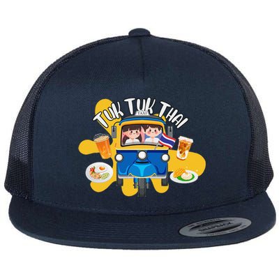 Tuk Tuk Thai Flat Bill Trucker Hat