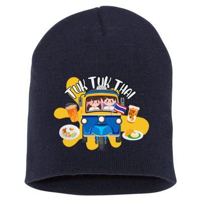 Tuk Tuk Thai Short Acrylic Beanie