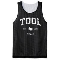 Tool Texas TX Vintage Athletic Sports Design Mesh Reversible Basketball Jersey Tank