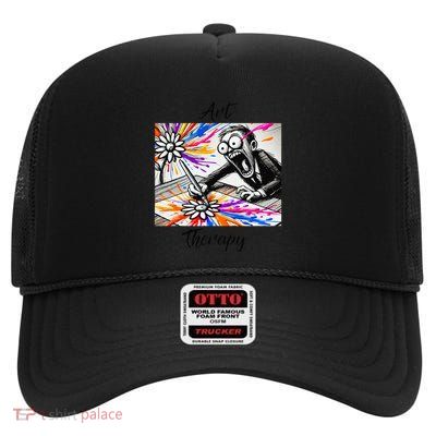 Therapy Threads High Crown Mesh Back Trucker Hat