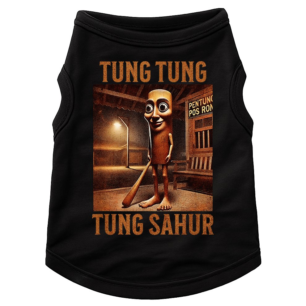 Tung Tung Tung Sahur Italian Brainrot Meme Doggie Tank
