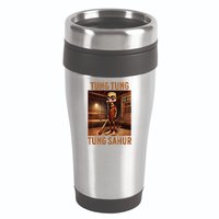 Tung Tung Tung Sahur Italian Brainrot Meme 16oz Travel Tumbler