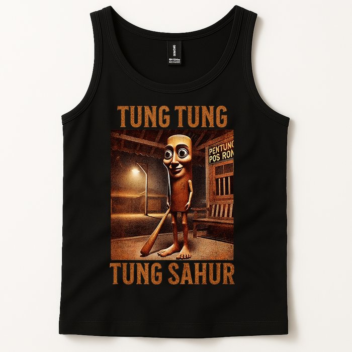 Tung Tung Tung Sahur Italian Brainrot Meme Tank Top