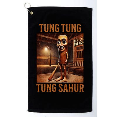Tung Tung Tung Sahur Italian Brainrot Meme Golf Towel