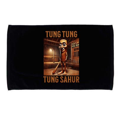 Tung Tung Tung Sahur Italian Brainrot Meme Microfiber Hand Towel