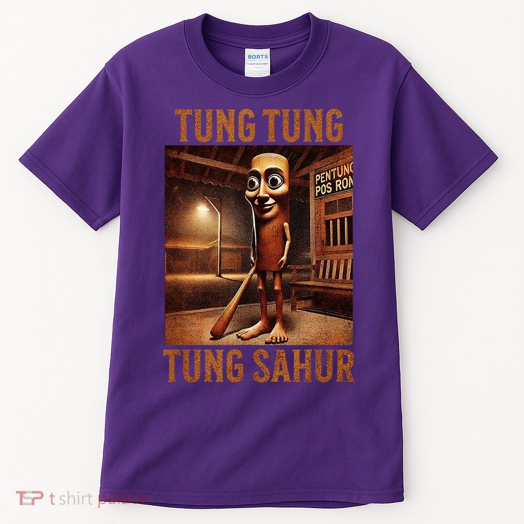Tung Tung Tung Sahur Italian Brainrot Meme Tall T-Shirt