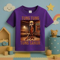 Tung Tung Tung Sahur Italian Brainrot Meme Toddler T-Shirt