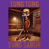 Tung Tung Tung Sahur Italian Brainrot Meme Visor