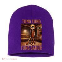 Tung Tung Tung Sahur Italian Brainrot Meme Short Acrylic Beanie