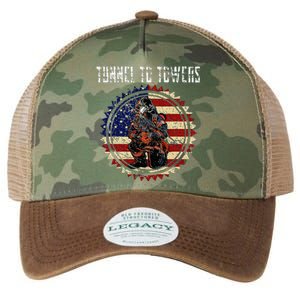 Tunnel To Towers America Flag Inserts Legacy Tie Dye Trucker Hat