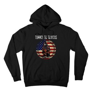 Tunnel To Towers America Flag Inserts Hoodie