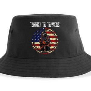 Tunnel To Towers America Flag Inserts Sustainable Bucket Hat