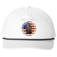 Tunnel To Towers America Flag Inserts Snapback Five-Panel Rope Hat